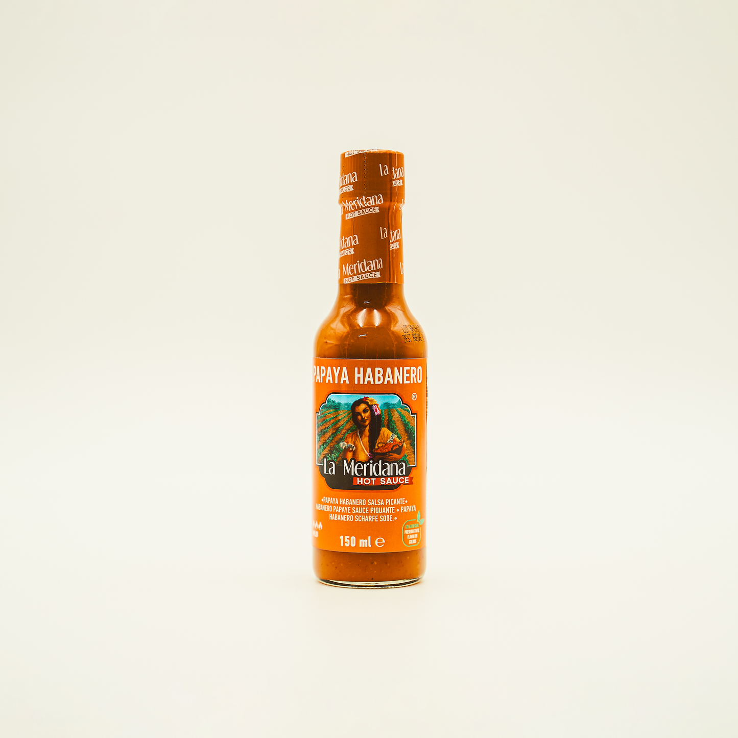 Papaya Habanero Hot Sauce, La Meridana