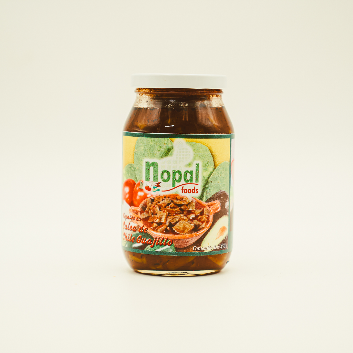 Cactus in Guajillo Sauce, Nopal Foods
