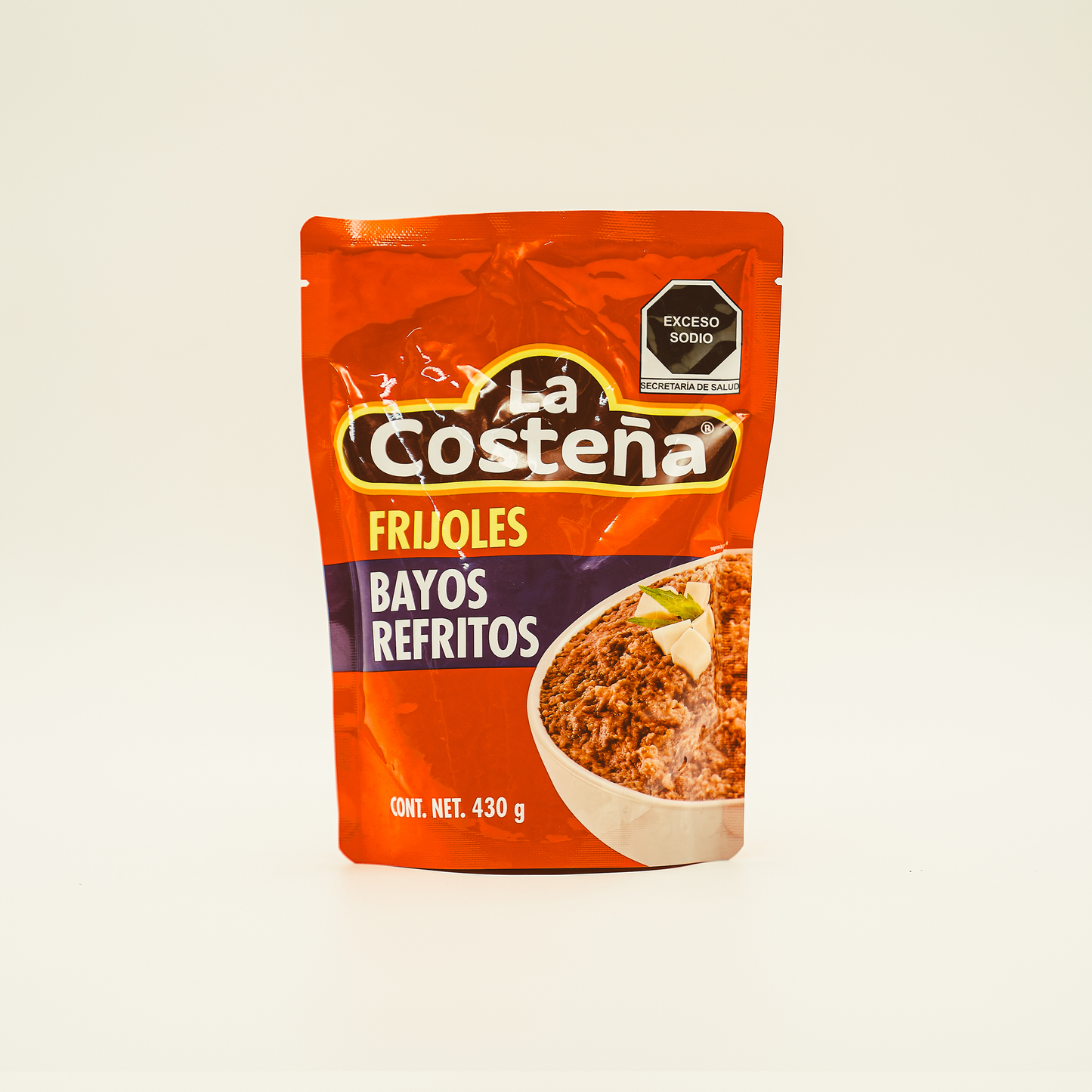 Refried Bayo Beans, La Costeña