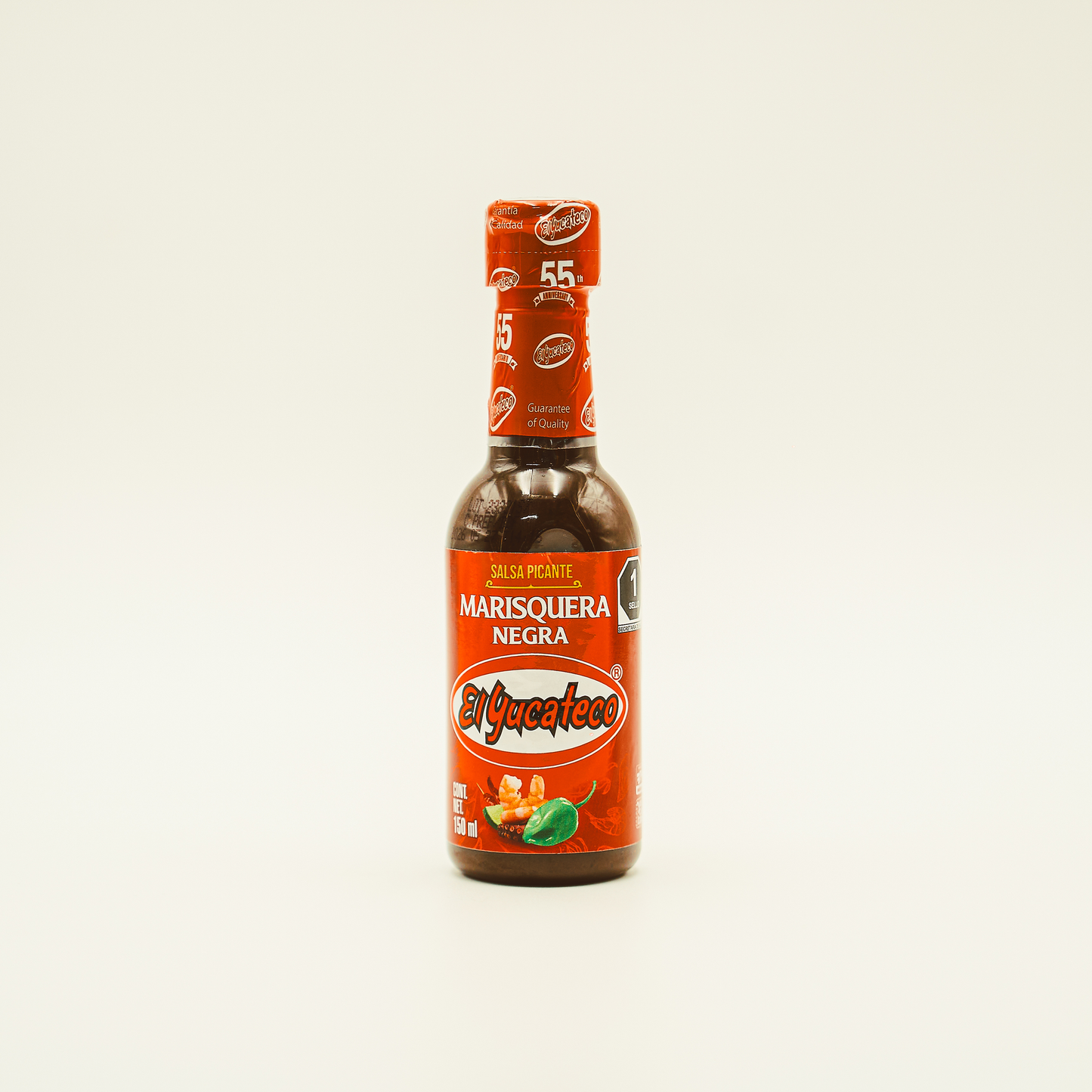 Marisquera Black Hot Sauce, El Yucateco