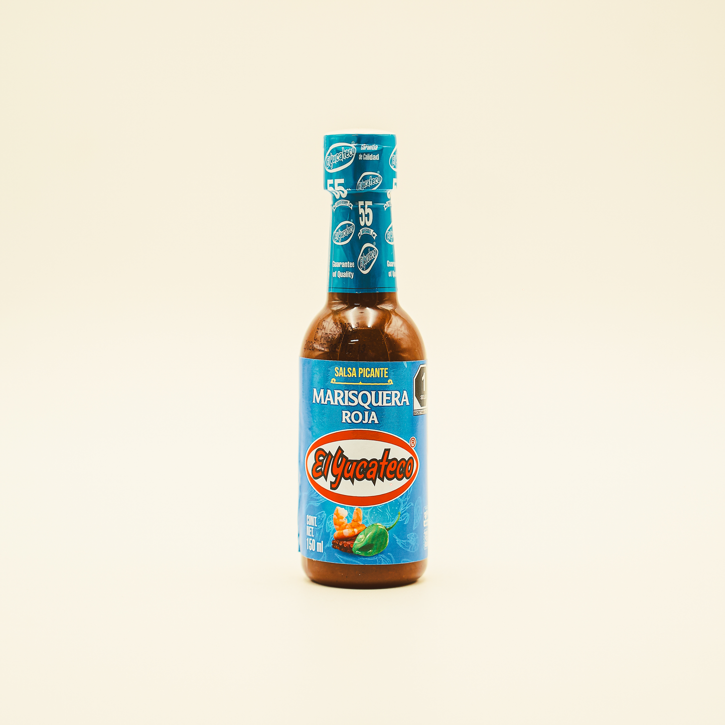Marisquera Red Hot Sauce, El Yucateco