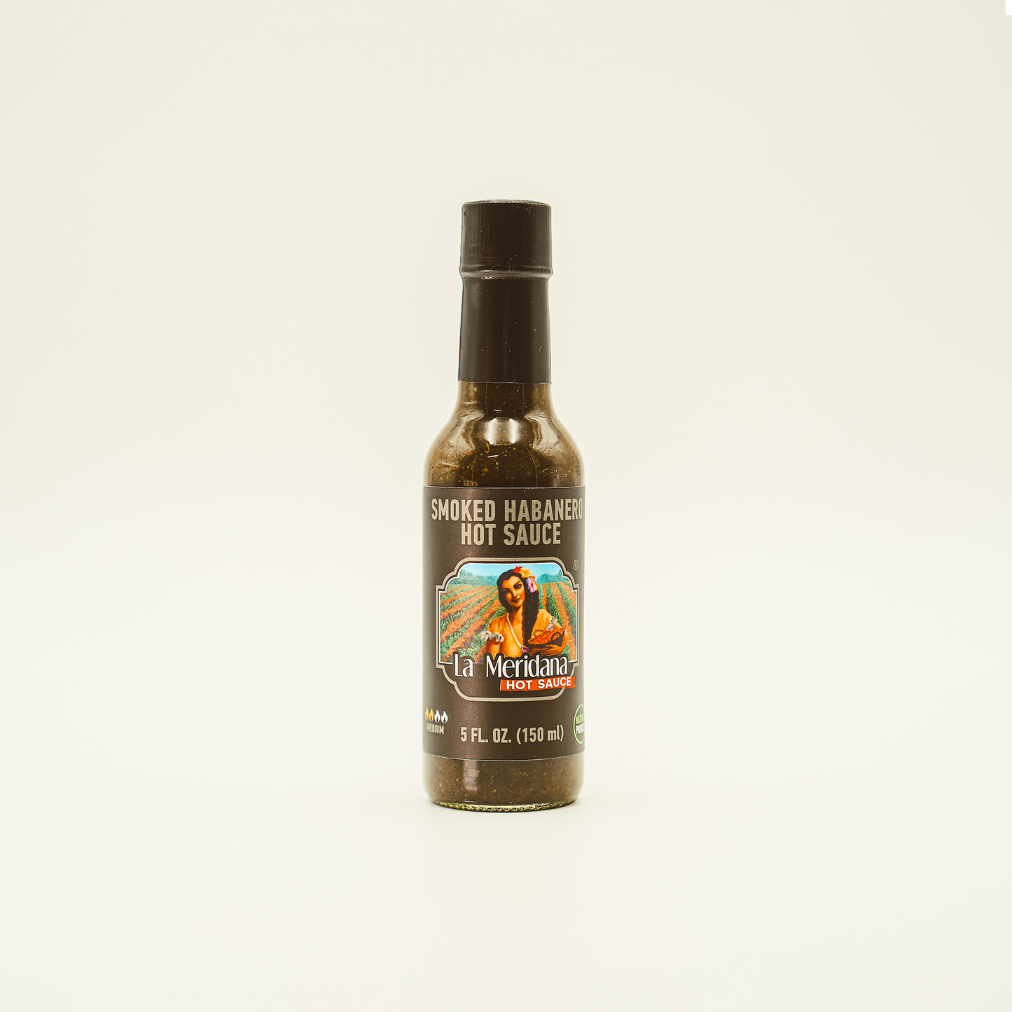 Smoked Habanero Hot Sauce, La Meridana