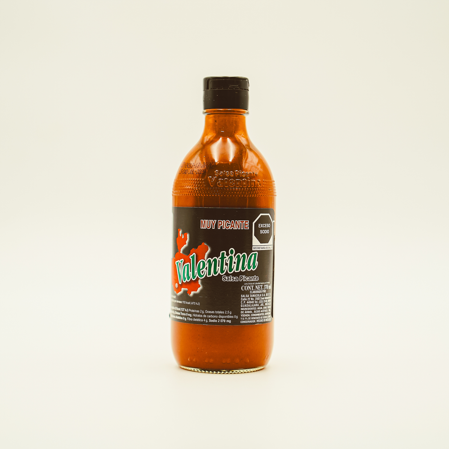 Valentina Salsa Picante Very Hot (Black Label)