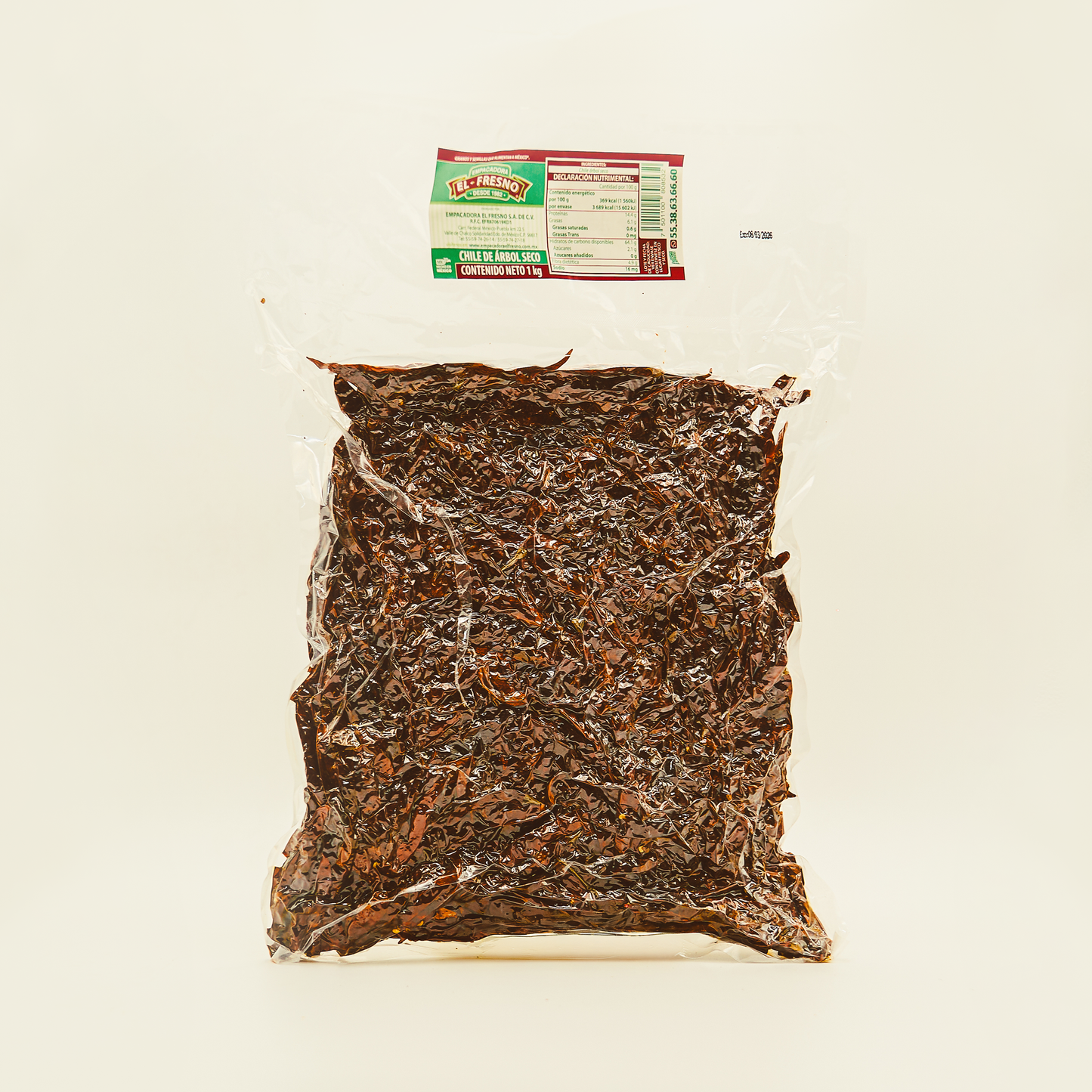Whole Chile de Arbol, El Fresno