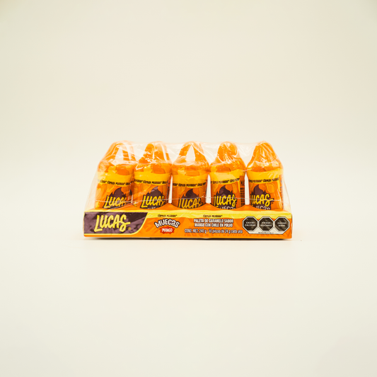 Lucas Muecas Mango (Spicy Mango Lollipop with Chili Powder)