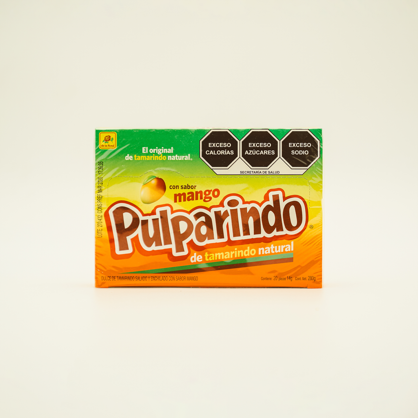 Pulparindo Mango (Tamarind Candy with Mango Flavor)