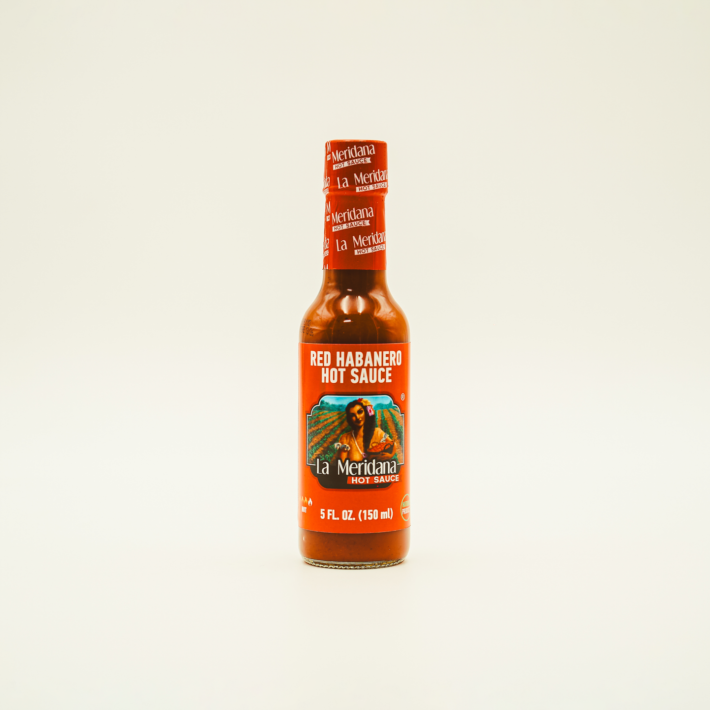 Red Habanero Hot Sauce, La Meridana