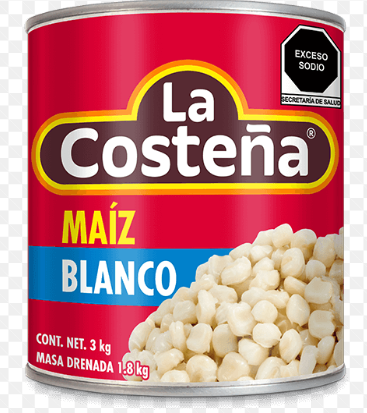 Maiz Blanco La Costena 3kg