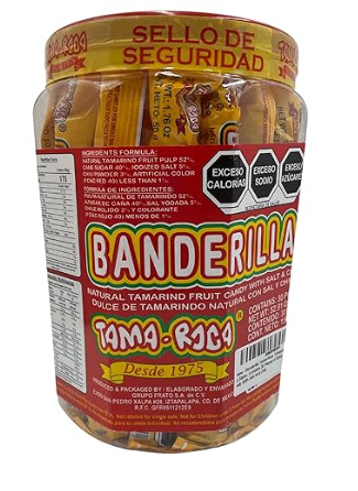 Banderilla, Tamaroca Tamarind Mexican Stick 1pcs