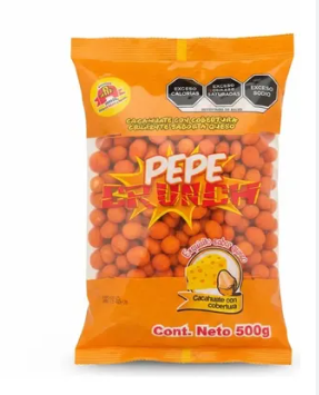 Pepe Crunch Peanuts Cheese Flavour 500g