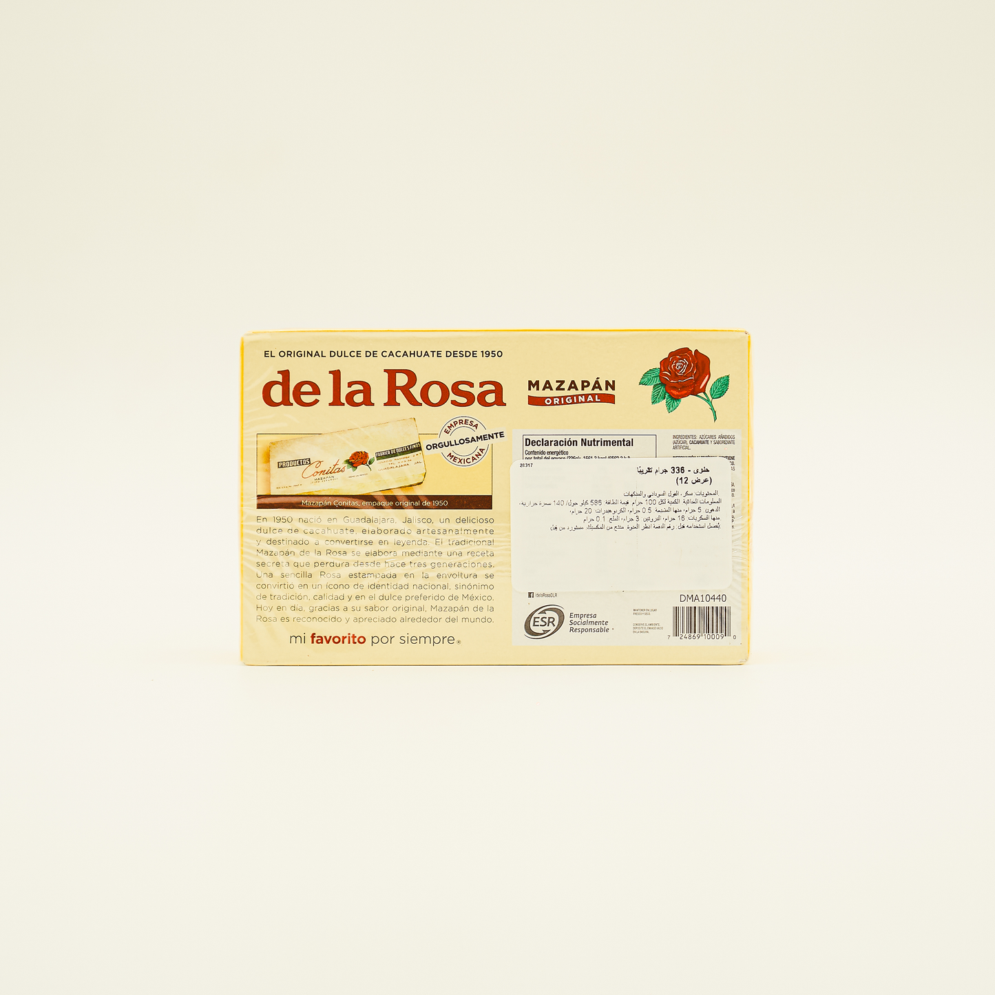 Mazapan Original, De la Rosa
