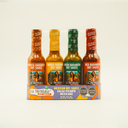 Habanero Sauce Sampler, La Meridana