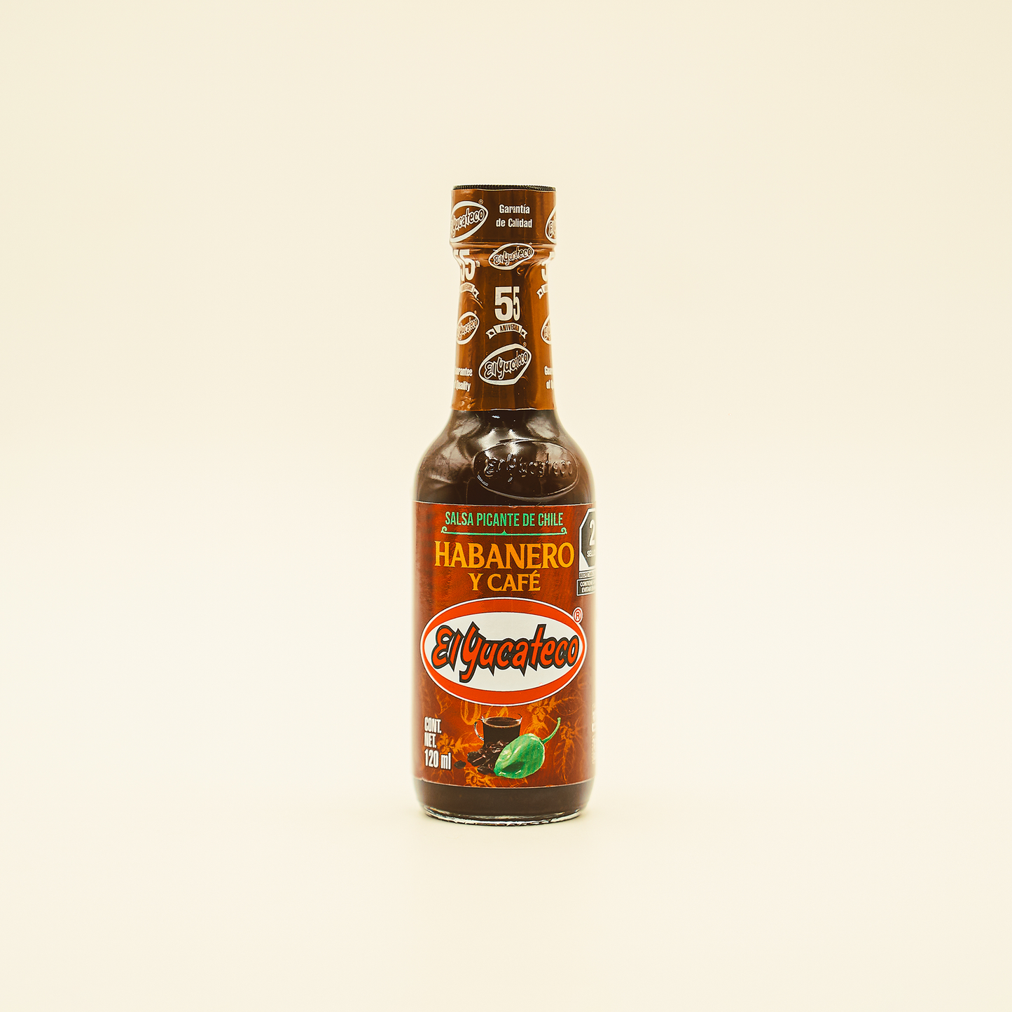 Habanero anf Coffee Hot Sauce, El Yucateco