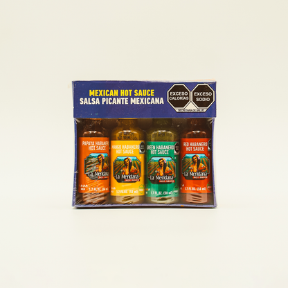 Hot Habanero Sauce Sampler Pack, La Meridana