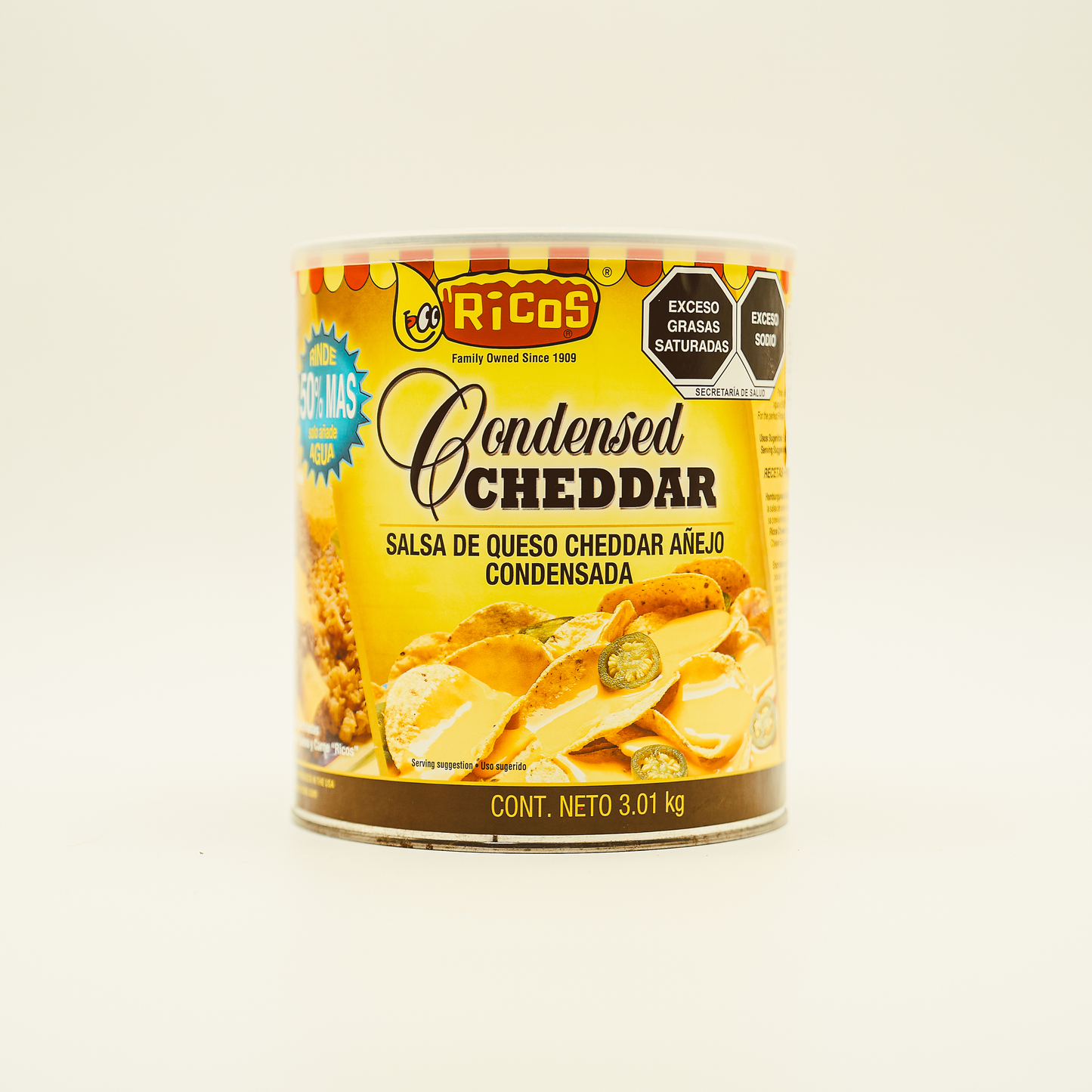 Condensed Cheddar Cheese Sauce. Ricos