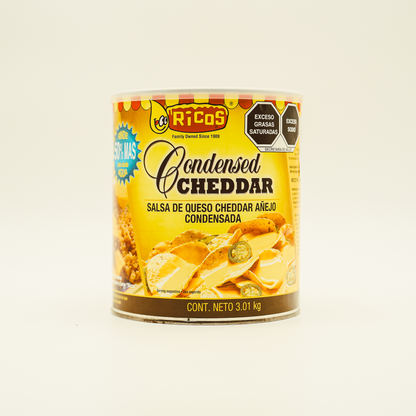 Condensed Cheddar Cheese Sauce. Ricos