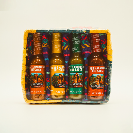 Artisanal Hot Sauce Basket, La Meridana