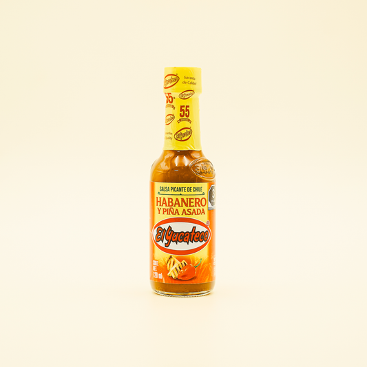 Habanero and Pineapple smoked Hot Sauce, El Yucateco