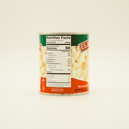 White Hominy in Brine, El Mexicano (Maiz Pozolero)