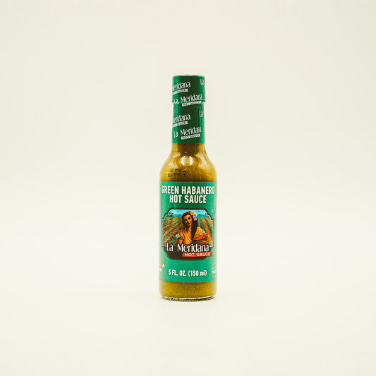 Green Habanero Hot Sauce, La Meridana