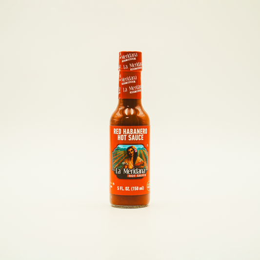 Red Habanero Hot Sauce, La Meridana