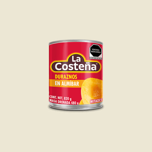 La Costeña Peach Halves in Syrup