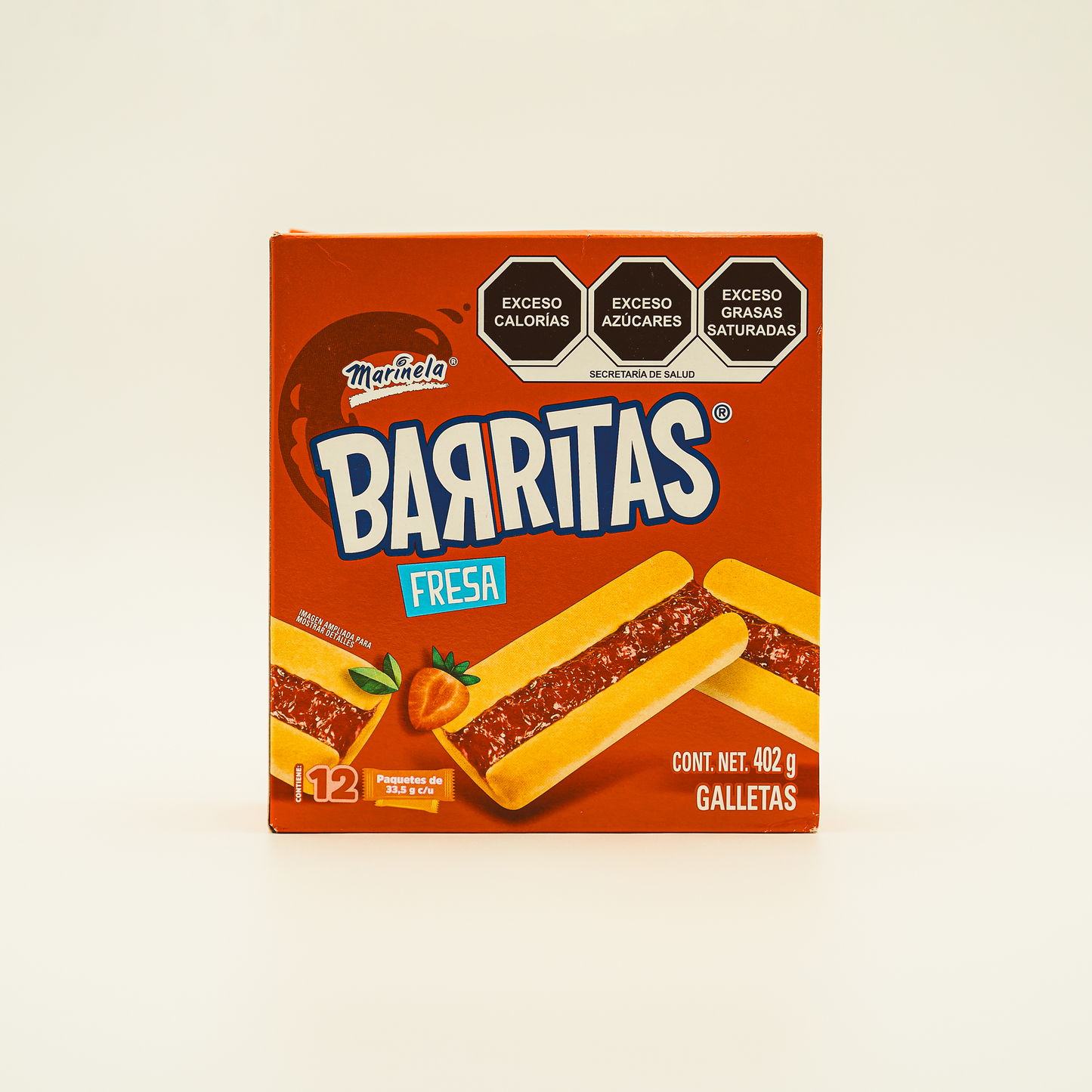 Barritas Strawberry,Marinela