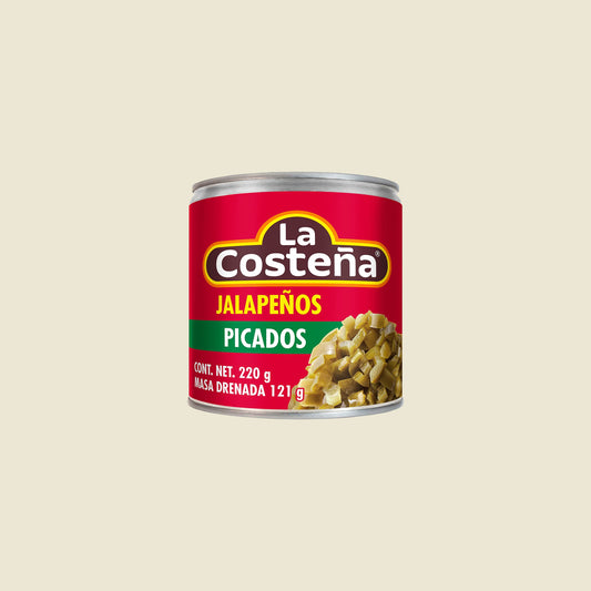 Diced Jalapeños (Picados)